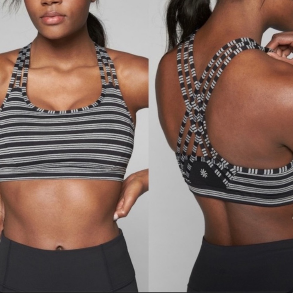 Athleta Fully Focussed Sports Bra and Headband